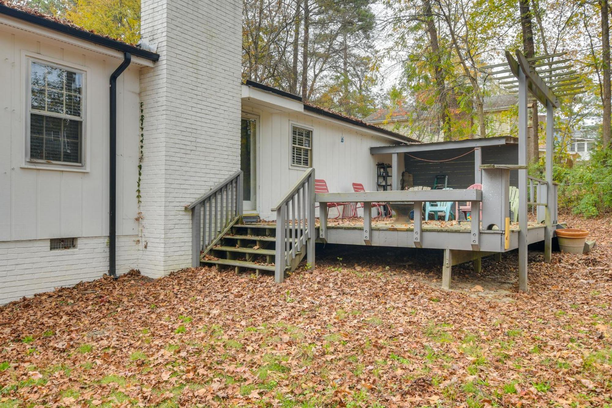 Serene Family Home With Deck In Knightdale! ภายนอก รูปภาพ