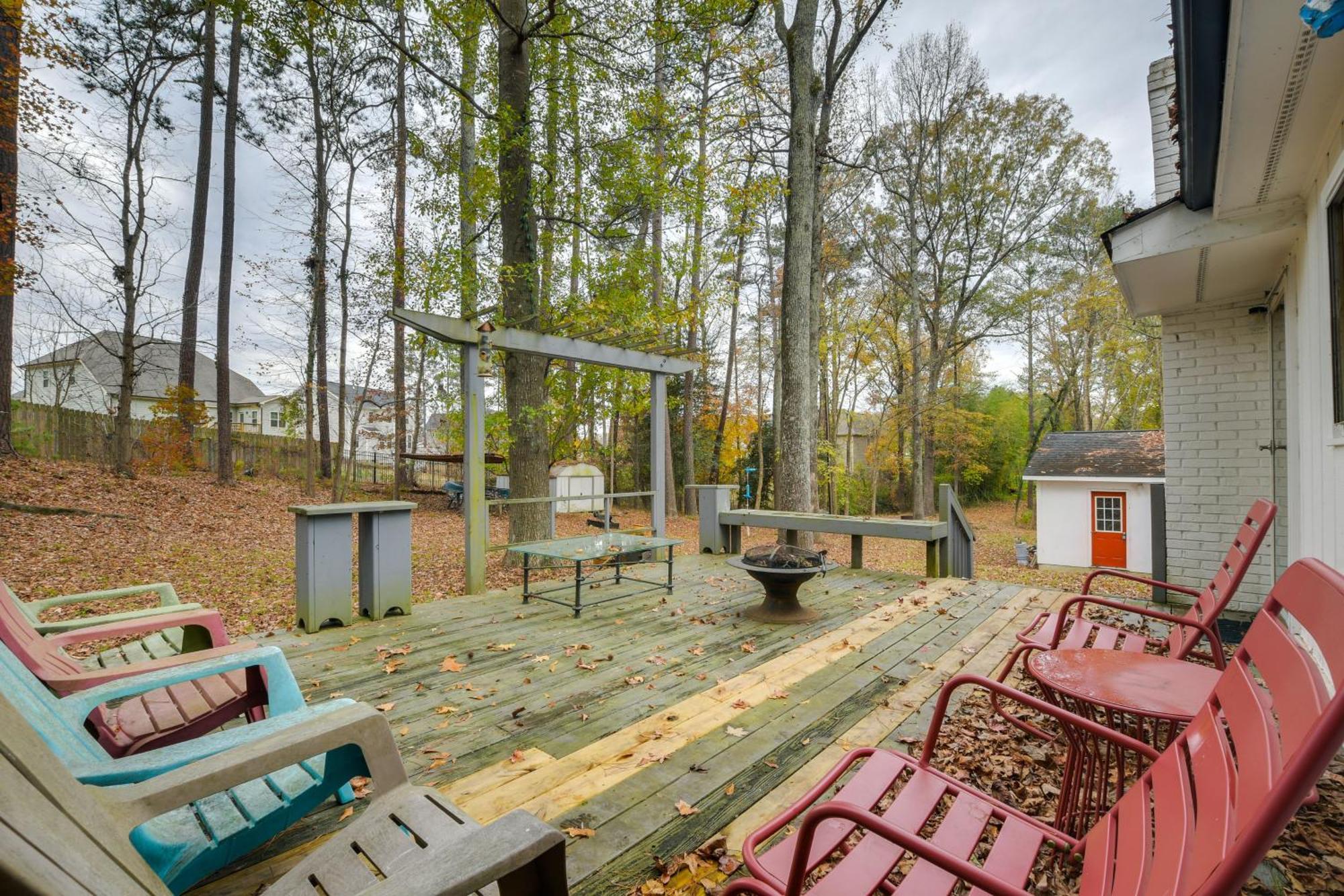 Serene Family Home With Deck In Knightdale! ภายนอก รูปภาพ