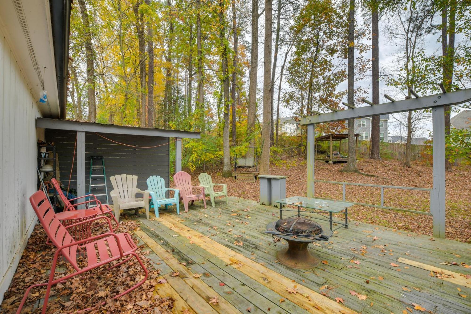 Serene Family Home With Deck In Knightdale! ภายนอก รูปภาพ